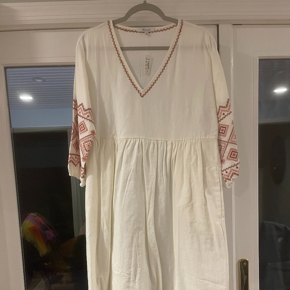 Madewell White Dress